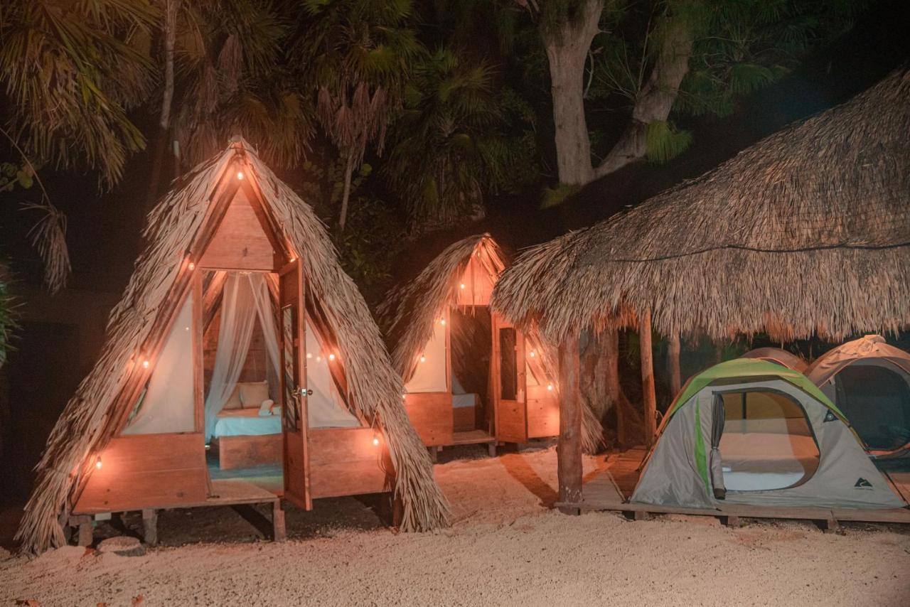 Mapache Hostel & Camping Isla Holbox Kültér fotó