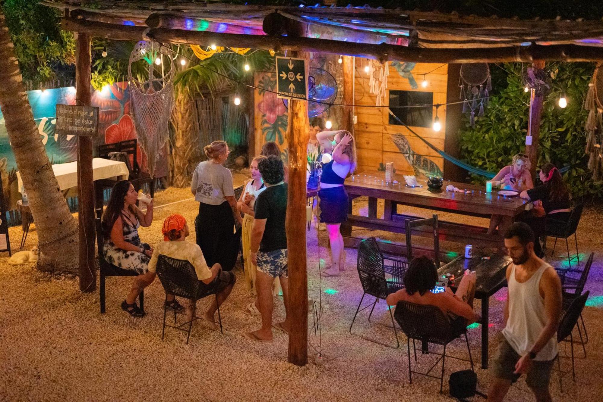 Mapache Hostel & Camping Isla Holbox Kültér fotó