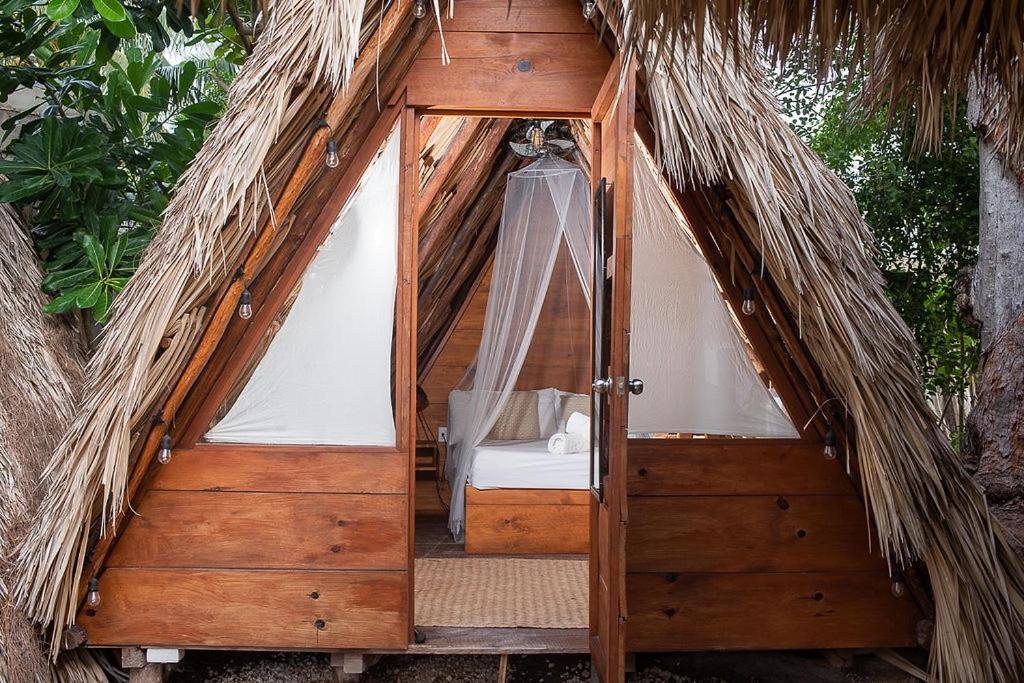 Mapache Hostel & Camping Isla Holbox Kültér fotó