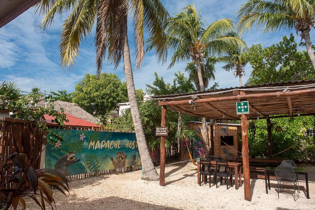 Mapache Hostel & Camping Isla Holbox Kültér fotó